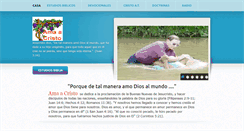 Desktop Screenshot of amacristo.com